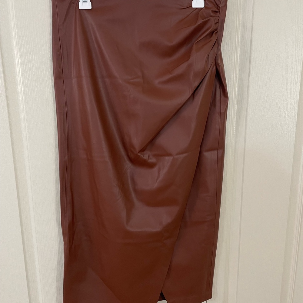 Jason Wu Rich Brown Pencil Skirt